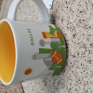Starbucks 2014 Dallas Texas "You Are Here" Coffee Mug Cup 14 Oz‎